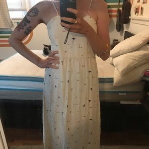 Loup Liv Midi Dress - Party Pattern